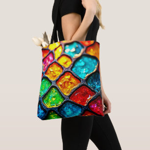 Juwelton-Schmelzglaskunst-Glow-Design Tasche