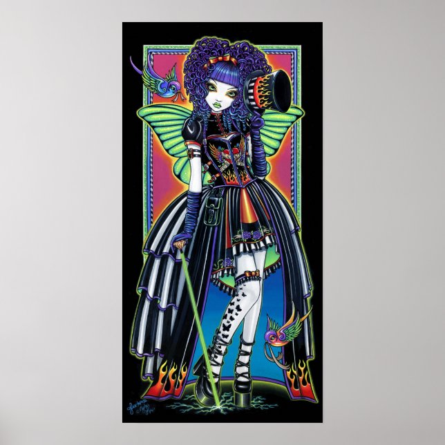 Juxtapose Magic Rainbow Carnival Poster (Vorne)