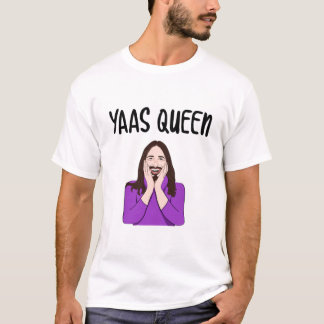 JVN Yaas Queen 2 Angepasst V-Neck T - Shirt