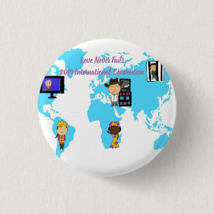 JW 2019 internationale Versammlungs-Buttone Button