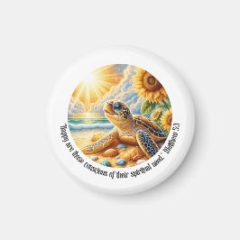 JW 2026 Jahrestext Glückliche Schildkröte Matthäus Magnet