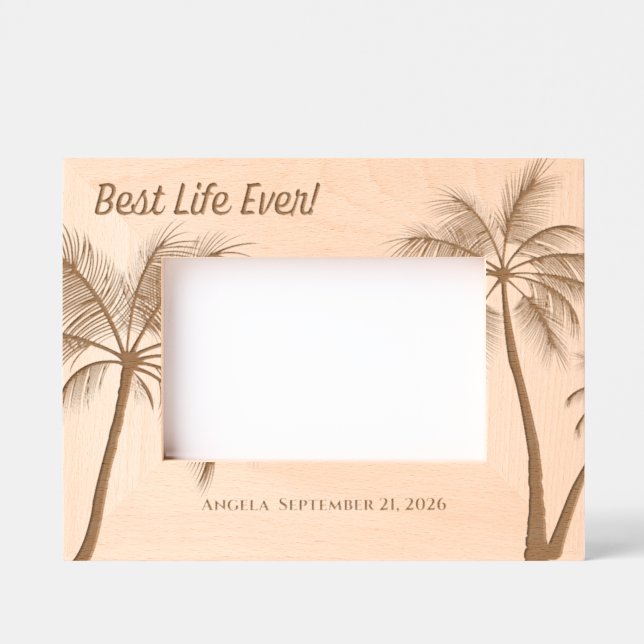 JW Baptism Keepsake -Personalized! Geätzte Rahmen (Vorderseite)