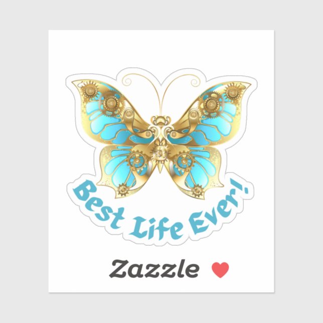 JW Best Life Ever ! sticker vinyle personnalisé (Feuille)