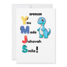 JW Cards for Young Ones - Du hast Jehovah Smile ge
