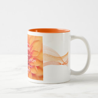 JW Coffee Cup Rom 12:12 Freude Endure Perstrong Zweifarbige Tasse