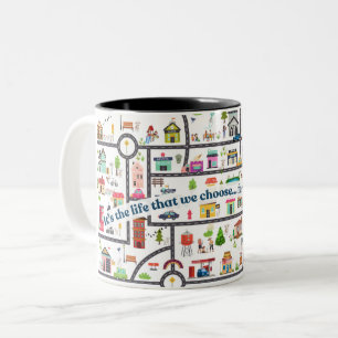 JW Coffee Tasse - Stadtgebiet - Niedliches Geschen