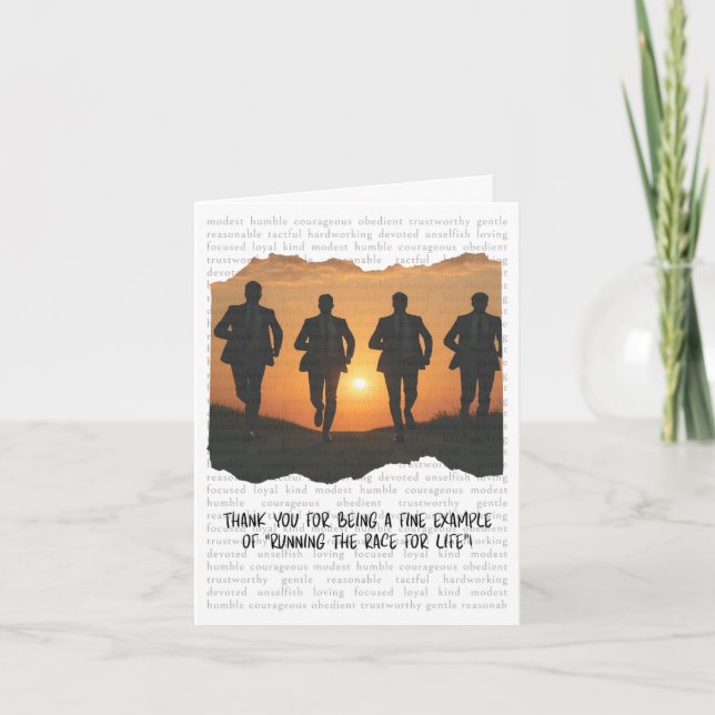 JW Elder Appreciative Card Karte (Vorderseite)