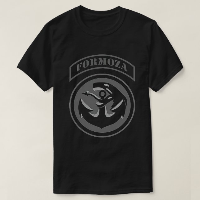 JW Formoza Spezialeinheiten der polnischen Marine T-Shirt (Design vorne)