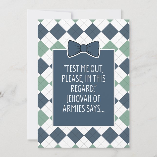 JW-Karten für Greaters-Need-Bethelites-LDC Dankeskarte (Vorderseite)