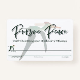 JW Keepake Convention Abzeichen Card | Pterodactyl Ausweis