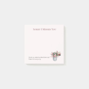 JW Ministerium Versorgung Sorry, ich vermisse Sie  Post-it Klebezettel