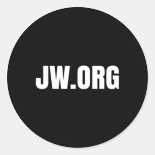 Jw Org Jehovas Zeugen Runder Aufkleber