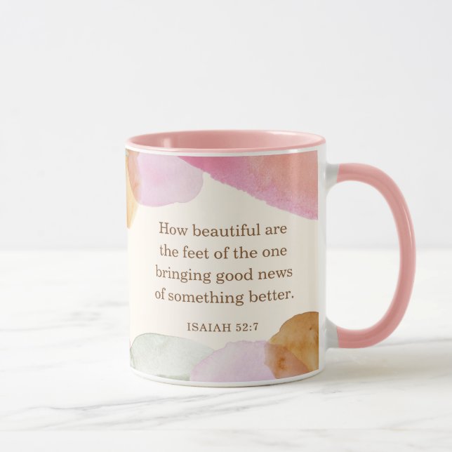 JW Pioneer Gift, Isaiah 52:7 | JW Tasse (Rechts)