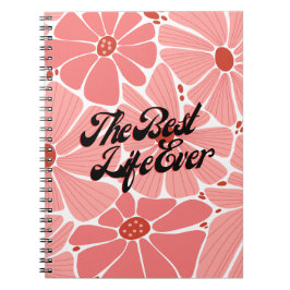 JW Retro Best Life Ever! Notizbuch Notizblock