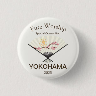 JW-Sonderkonvention 2025 Yokohama Japan Button