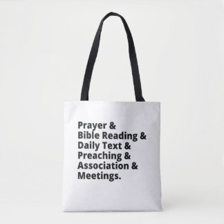 JW Spirituelle Life Essentials Tasche