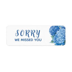 JW Stickers, Entschuldigung, wir haben dich vermis