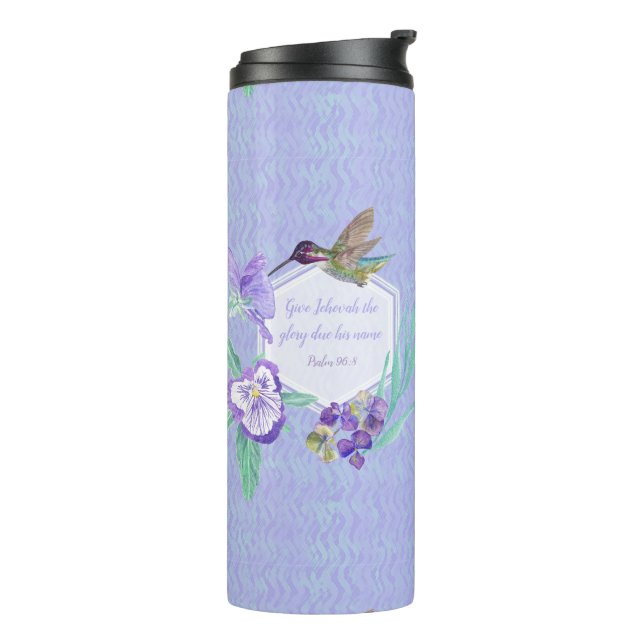 JW year customizable text  Thermosbecher (Nach links gedreht)