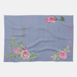 JW year text customize with calendar  Geschirrtuch