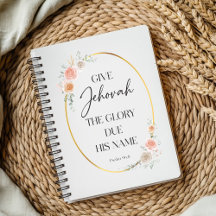 JW Year Text Spiral Notebook