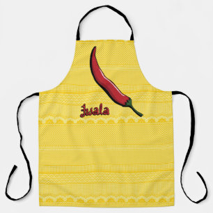 Jwala Chili Pepper All-Over-Print-Schürze Schürze