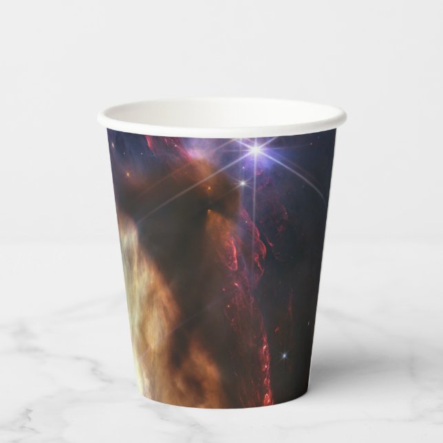 JWST-Bild der Rho-Ophiuchi-Sterne Pappbecher (Rückseite)