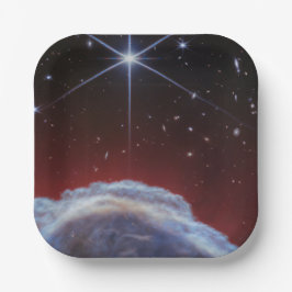 JWST-Bild des Rosshaennebels Pappteller