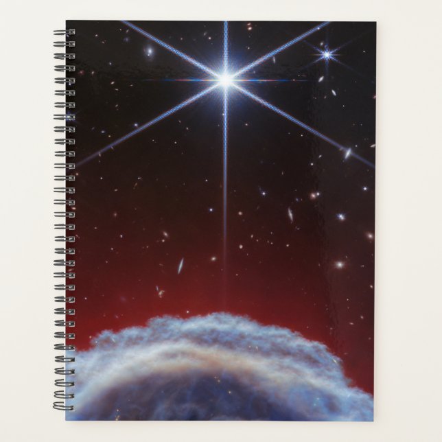 JWST-Bild des Rosshaennebels Planer (Vorderseite)