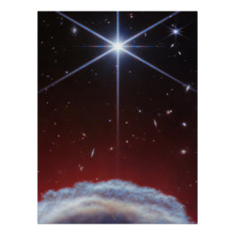 JWST-Bild des Rosshaennebels Poster