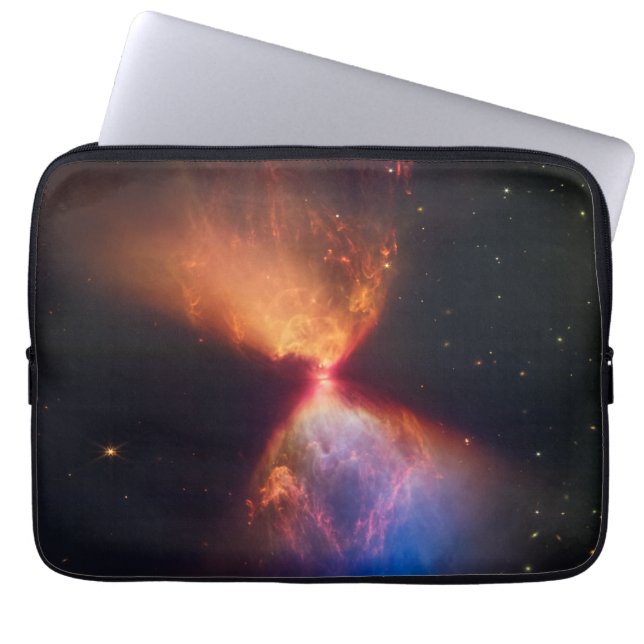 JWST Hourglass Protostar Formation Laptopschutzhülle (Vorderseite)