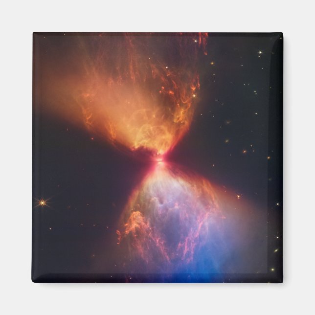 JWST Hourglass Protostar Formation Magnet (Vorne)
