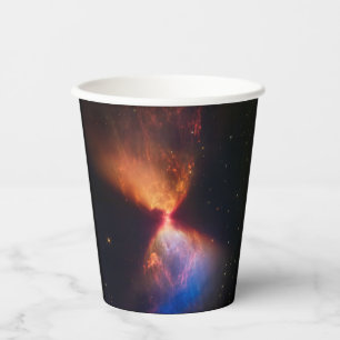 JWST Hourglass Protostar Formation Pappbecher