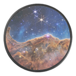JWST James Webb Space Telescope Kosmic Cliffs Eishockey Puck
