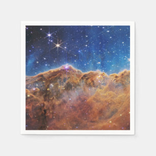 JWST James Webb Space Telescope Kosmic Cliffs Serviette