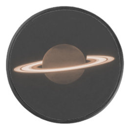 JWST James Webb Space Telescope Saturn Infrared Eishockey Puck