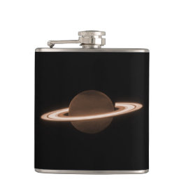 JWST James Webb Space Telescope Saturn Infrared Flachmann