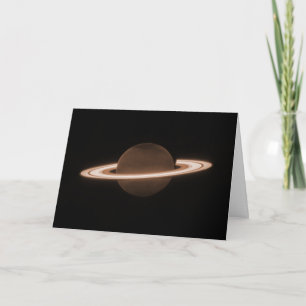 JWST James Webb Space Telescope Saturn Infrared Karte