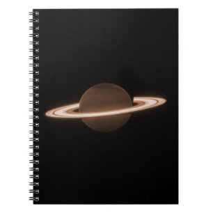 JWST James Webb Space Telescope Saturn Infrared Notizblock