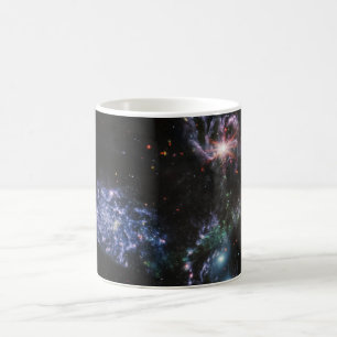 JWST James Webb Space Telescope Stephans Quintet Kaffeetasse