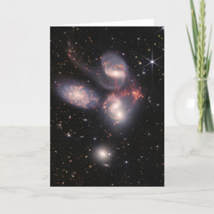JWST James Webb Space Telescope Stephans Quintet Karte