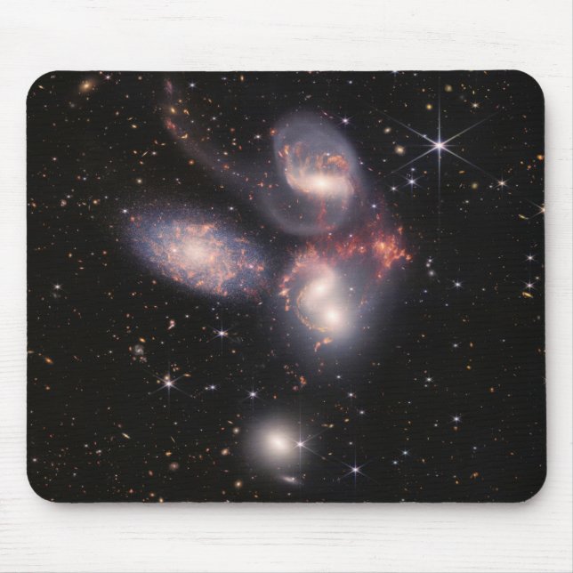 JWST James Webb Space Telescope Stephans Quintet Mousepad (Vorne)