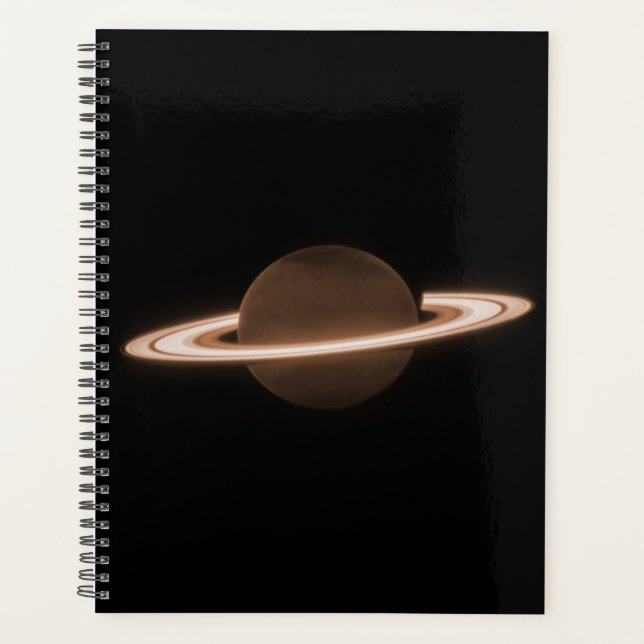 JWST James Webb télescope spatial Saturn Infraroug (Devant)
