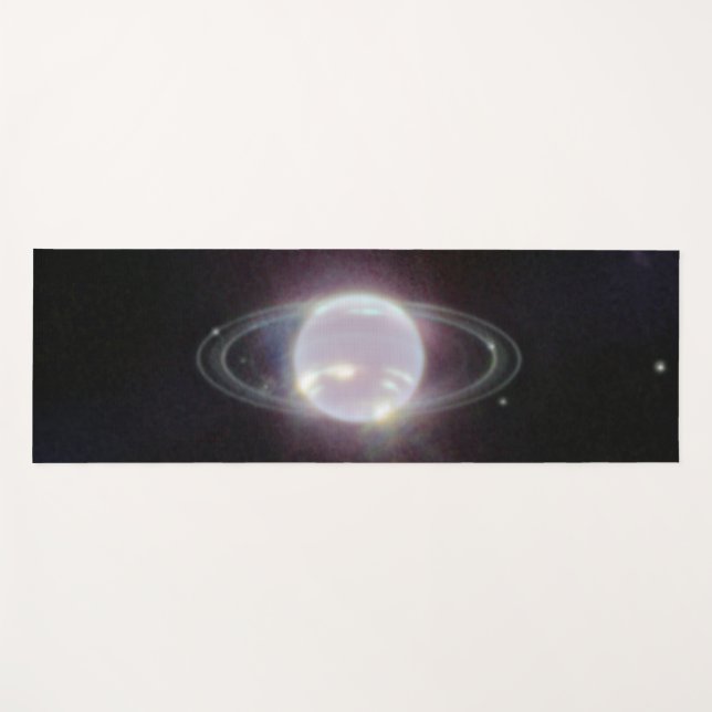 JWST Rings of Planet Neptune Yogamatte (Vorderseite (Horizontal))