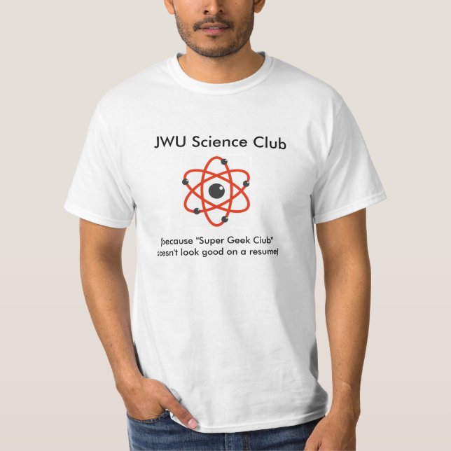 JWU Wissenschafts-Verein T-Shirt (Vorderseite)