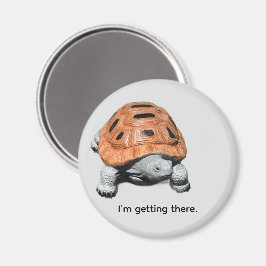J'y arrive, aimants tortue boîte personnalisés
