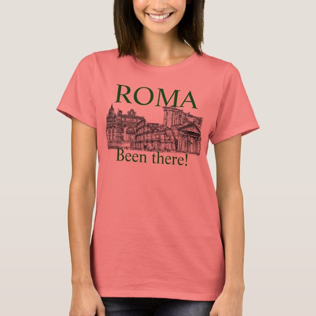 J'y étais ! T-shirt Rome (Devant)