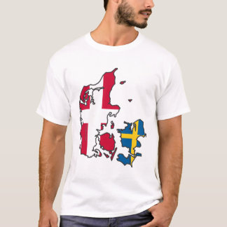 Jylland u. Fyn - Det rigtige Danmark T-Shirt