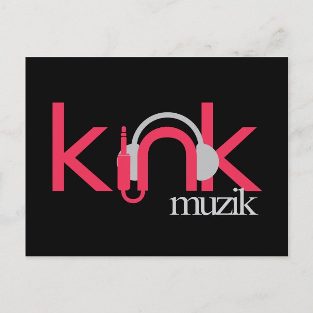 K1nkMuzik Postkarte (Vorderseite)