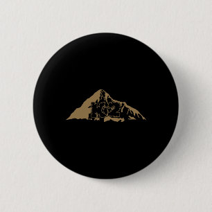 K2 - Bergsteigen Felsenkletterer Everest-Tee Button