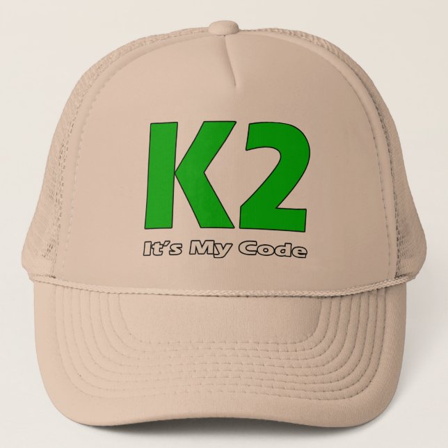 K2 TRUCKERKAPPE (Vorderseite)